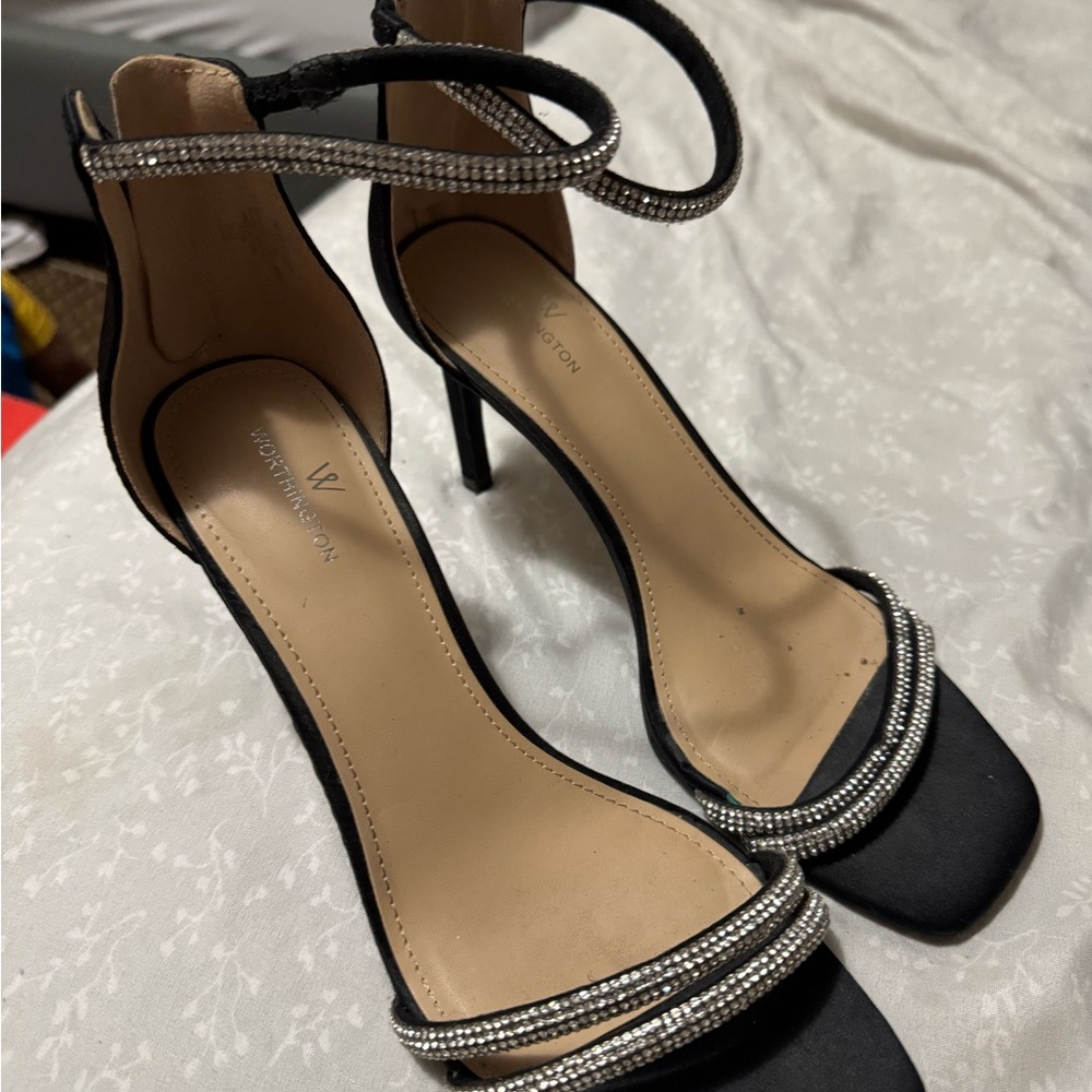 Black high heels for night out